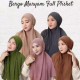 Hijab Bergo Maryam Rose Full Plisket