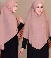 Bergo Maryam Jumbo Rose Plisket