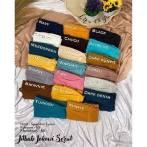 Jilbab Jokowi Serut Rose