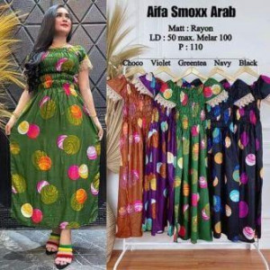 Daster Smoxx Arab Alifa Rose