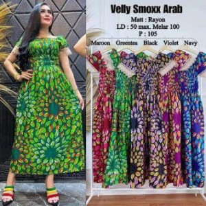 Daster Smoxx Arab Velly Rose